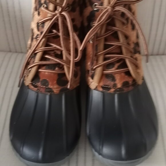'Simply Southern' Cheetah Rainboot Size 9 EUC Worn once - Picture 2 of 16
